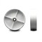Service Caster SCC -8" Semi Steel Cast Iron Wheel Only w/Ball Bearing-1/2" Bore - 1400 lbs Cpty SCC-SSB820 - alternate 1